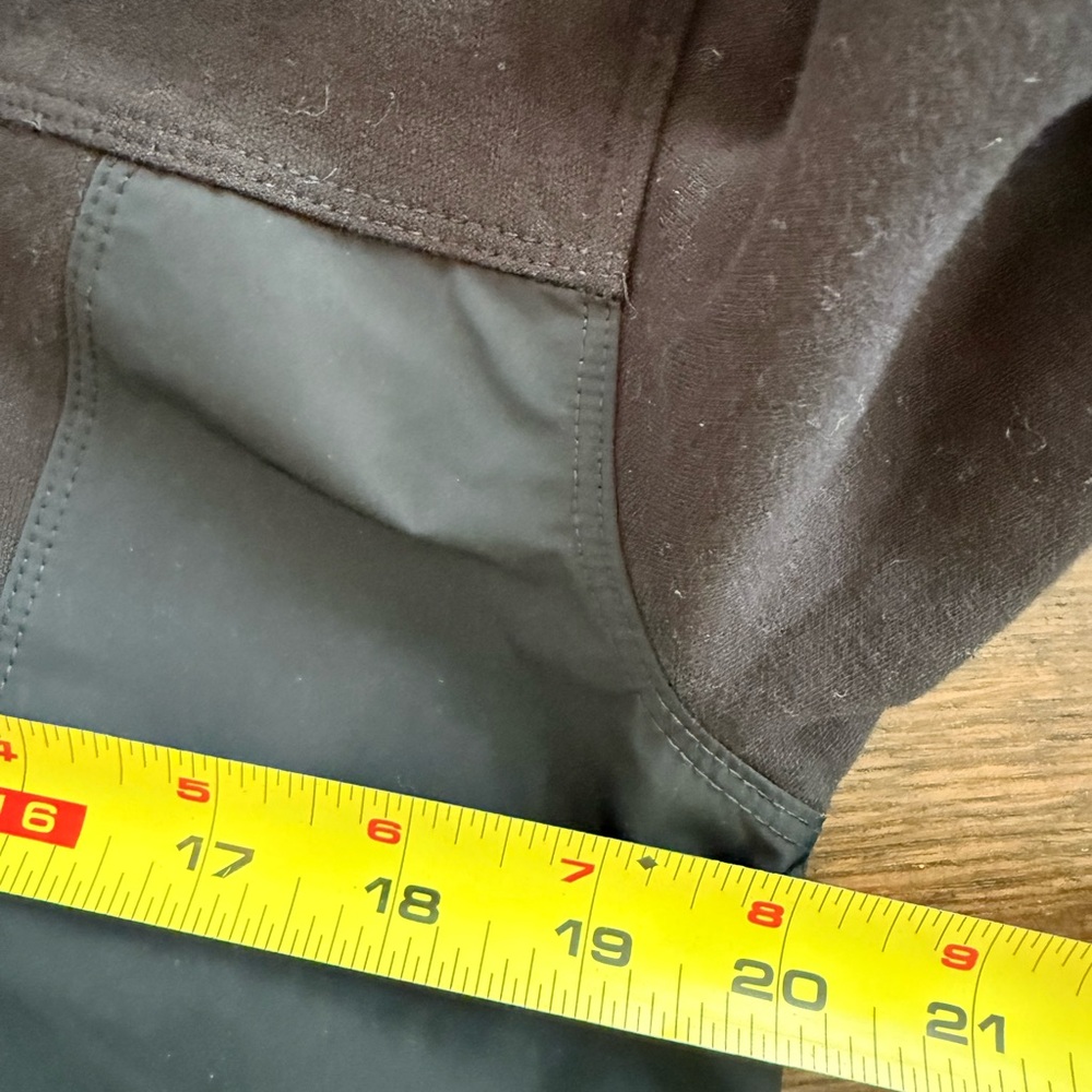 Athleta Black Mixed Jacket With Drawstring - image 6